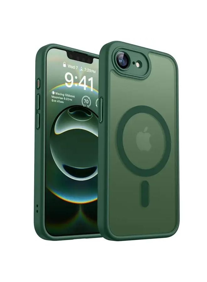 Matte Anti Fall Magnetic Case For IPhone 14 Pro Max Black With Screen Protectors - Image 4